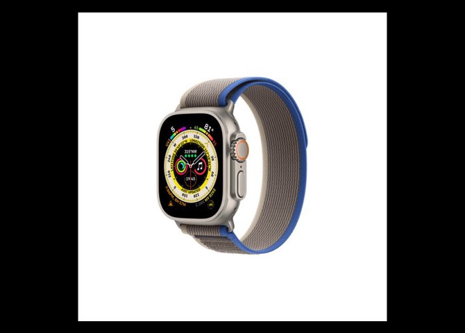 خرید اینترنتی اپل واچ سری اولترا (Apple Watch Ultra Blue/Gray Trail Loop)