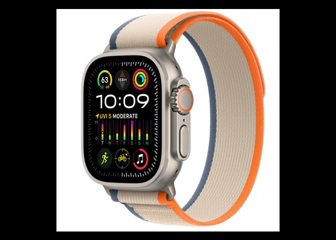 خرید آنلاین ساعت هوشمند اپل مدل (Apple Watch Ultra) بند زمینی Trail Loop