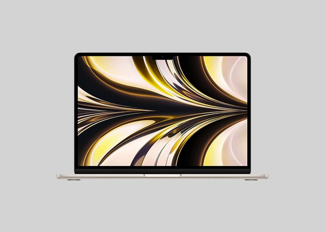 خرید آنلاین لپ تاپ اپل مدل (MacBook Air MLY13 M2 2022) 13 اینچ