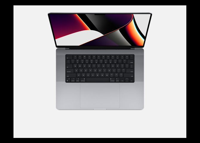 خرید اینترنتی لپ تاپ اپل مدل MacBook Pro M1 (خاکستری، 16 اینچ، MK1A3 2021, 32GB , 1TB)