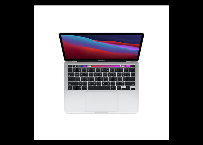 خرید اینترنتی لپ تاپ اپل مدل MacBook Pro M1 (مدل MYDC2 نقره ای، 13 اینچ، سال 2020)